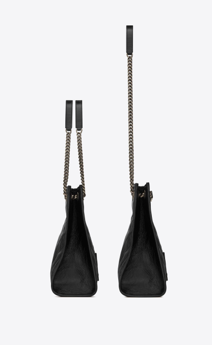 NIKI SHOPPING Vintage Leather Handbag